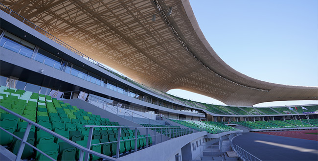 工程案例 - 衢州市體育中心